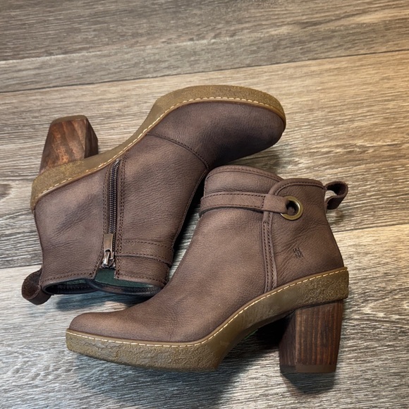 El Naturalista Dark Brown Ankle Booties woman’s size 36 (j78) - Picture 13 of 13